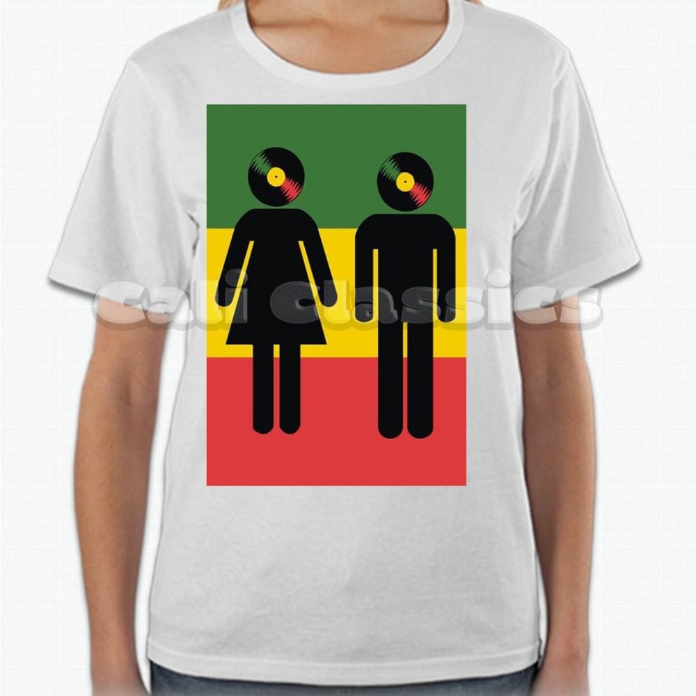 Cali Classics Unisex Record heads shirt